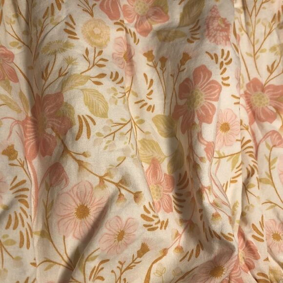 NWT Organic Cotton Floral Ruffle 3 snap Romper. Soft! 0-3 months. - Picture 7 of 11